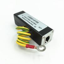 POE RJ45 Tinklo stebėjimo žaibo ribotuvas - Vaizdo signalo ribotuvas kompiuterių tinklo įrangai