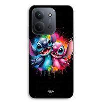 Case For Xiaomi Redmi 15C 5g Stitch Angel colorful painting Maniacase juoda