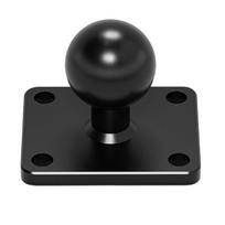 Motorcycle Action Camera Fixing Bracket Mount Base with 25mm Ball Head Adapter Mount Bracket Universal for Action Camera 1