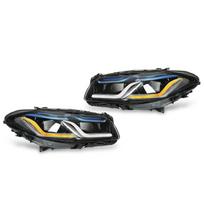 Upgrades Laserlight Style LED Headlight Headlamp Left Right Side for 5 Series F10 F18 F11 Pre‑LCI LHD Xenon 2010‑2013