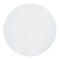 ACROPIX Universalus 5,5  garsiakalbio grotelių tinklelis garso žemų dažnių garsiakalbiui 152x6,5mm be rėmelio baltas - 1 vnt. pakuotė