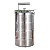 304 Stainless Steel Layered Insulated Lunch Box