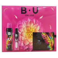 Moteriškas dovanų rinkinys B.U. One Love Set EDT 50 ml + dezodorantas purškiklis 150 ml