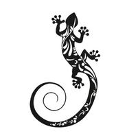 Geckos Sienos Dekoracija Metalinis Gecko Kiemo Sodo Dekoracija Metalo Menas Geležies Menas Lizardo Sieninė Skulptūra Pakabinamas Geckos Sienos Meno Skulptūra juoda