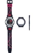 Casio Watch with Bluetooth and Detachable Black x Red G-Shock Bezel, G-B001MVA-1JR, Men's,