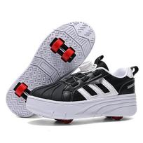 Aimoge Roller Skates: Flashing Speed Inline and Ice Skates for Adults Size 30