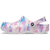 Crocs Classic Casual Unisex Balti Rožiniai Mėlyni Sandalai 'Balti Rožiniai Mėlyni' 207567-94S 34-35