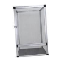 Reptile Terrarium Pet Enclosure Multifunctional Sturdy Reptile Tank Interaction sidabras