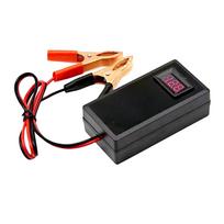 Battery Voltage Tester Digital Display 6V-120V Power Adapter Charger Tool For Instant Testing For Auto Car LED Display Gauge China Mainland