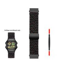 Skirta Casio AE1200 AE-1200 Modifikavimo Rinkinys Metalinis Laikrodžio Korpusas Apyrankė Sandarinimo Žiedas 304 Nerūdijančio Plieno Laikrodžio Dirželis Korpusas Pintas Nailoninis Dirželis For AE1200