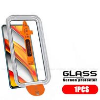 4/3/2/1pcs For Poco F3 Glass Xiaomi Poco F3 Tempered Glass Phone Protective HD 9H Cover Full Dust Free Screen Protector Poco F3 Poco F3