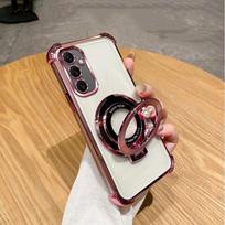 Shockproof Magnetic for Magsafe Clear Holder Case For Samsung Galaxy S25 S25FE S24 FE S23 S22 S21 S20 FE Ultra Plus Stand Cover Galaxy S23