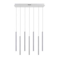 Lampa Wisząca Valdes Led Biały Alu Italux Pnd-22302-7-Wh