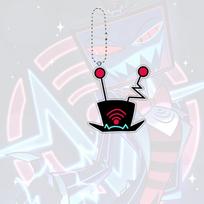 Vox Acrylic Keychain Bag Kawaii Cartoon Pendant Kawaii Anime Jewelry  Pendant Student Accessories Keyring Vees Festival Gift 4-5cm