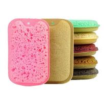 6pcs/set Reusable Cleaning Sponges Washable Kitchen Cleaning Brushes Sponge Wipes  Dishwashing