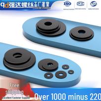 9P1E Blackened Metal Flat Washer M2-M18 Variety Pack M10*28*2 (20 pcs) Enlarged