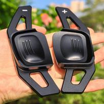 Vairo ratas DSG pavarų perjungimo mentelės prailgintos Volkswagen Tiguan MK2 VW Arteon 2022 Golf7 8Variant Alltrack MK7 T-Cross Passat B8 juoda