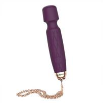 Bodywand Luxe Mini violetinis kūno masažuoklis su apyranke