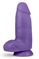 Storis dildo su sėklidėmis 25,4 cm violetinis AU NATUREL BOLD CHUB