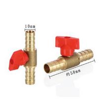 8mm 10mm Hose Barb x 1/2  BSP Male Female Thread 3 Three Way Brass Ball Valve Pipe Fitting Connector Adapter For Fuel Gas Water