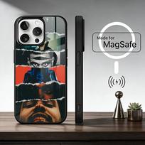 Singer The W-Weeknd Phone Case For IPhone17 16 15 14 13 12 11 Plus Pro Max Plus Wireless Charger Cover Funda iPhone14Plus