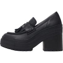 Chuck 70 De Luxe Wmns Converse Heel Loafer Platform Low 'Triple Black' Women's A14714C 36
