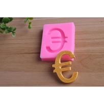 5 Pinigų simboliai euro doleris renminbi fondant silikono formelės pasidaryk pats šokoladinio torto dekoravimo klijai 2 rožinė