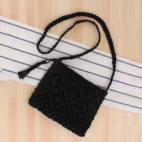 Madingi austi pečių krepšiai šiaudiniai vasariniai moterų pynimai Crossbody Beach Kelioninė rankinė Moteriška rankinė Moteriška rankinė Bolsa 35*2*20cm juoda