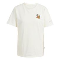 Adidas Terrex Polygiene Grafinis Apvalios Kaklo Lauko Sporto Trumpomis Rankovėmis Marškinėliai Unisex Viršutiniai Drabužiai Dramblio Kaulo KA3283 M
