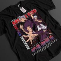 Jujutsu Kaisen Shirt Gojo Satoru T-Shirt Sukuna Toji Top JJK Anime Unisex Tee XL