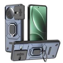 POCO F7 Pro 5G dėklas su magnetiniu žiedu, stoveliu, šarvuota galine dangtelele Xiaomi Mi Poco F7 Pro F7Pro, kameros objektyvo apsauga, Funda For POCO F7 Pro mėlyna