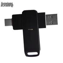 Xunxiang 128GB Dual-Interface USB 3.0 Type-C Metal Flash Drive
