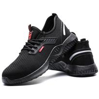 Labor Insurance Shoes, Smash-proof and Puncture-proof, Fashionable Wear-resistant Safety Shoes, Casual and Comfortable Protective Shoes 35