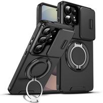 For Samsung Galaxy S21 S22 S23 S24 S25 S26 Ultra S26 S25 Edge S25 Plus Camera Sliding Window Ring Magnetic Charging Phone Case For Galaxy S21 Ultra juoda