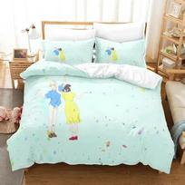 Skip And Loafer Bedding Set Single Twin Full Queen King Size Bed Set Adult Kid Bedroom Duvet Cover Sets 3D Anime Bed Sheet Set EU Single(135*200cm)3pcs