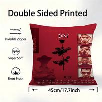 Band D-DEPECHE M-MODE Cool Cushion Cover Car Throw Pillow Case For Sofa Car Christmas Gift 30cmx30cm