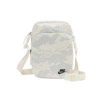Nike Heritage Sportinis Atsitiktinis Kamufliažinis Spaudinys Užtrauktukas Peties Krepšys Unisex Peties Krepšys Baltas DQ5934-133 White