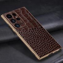 Genuine Leather Phone Case for Samsung Galaxy S 25 24 S24 S23 S25 Ultra S25ULtra S24ULtra S25 Plus Luxury Full Protection Cover For Galaxy S24