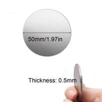 1 vnt. 304 nerūdijančio plieno apvalus diskas Skersmuo 50mm-100mm Storis 0,5~2mm Apvalus lakštas 304 diskas Apvalus diskas Apvalus plokščias diskas