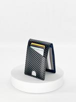 Fashion Business Carbon Fiber Men's Card Case Anti-theft Brush Multi Card Holder Card Case