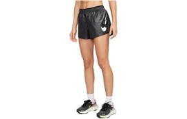 Nike Laisvalaikio Šortai Moteriški Juodi Vidutinio Ilgio DD6832-010 M