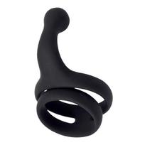 Intoyou Solid Silicone Double Cock Ring 50-40 mm Penio žiedas