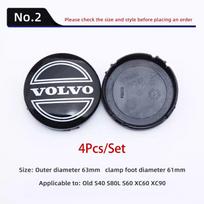 4Pcs Original Car Wheel Center Cap Emblem Hub Cover For Volvo XC90 V90 V60 XC60 V40 S80 S60 S90 C40 XC40 V70 XC70 C30 C70 EX90