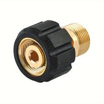 Slėginio plovimo adapteris M22 15 mm vidinis į 14 mm išorinį greito sujungimo jungiklis 4500 PSI galios plovimo jungtis žarnai/pistoletui
