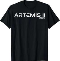 Artemis II Launch Back to the Moon 2026 T-Shirt 2XL