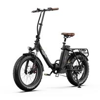 ONESPORT OT16Max 500W Folding City Commuter Electric Bicycle, 20-inch, 48V 18AH battery, maximum range up to 120km pilkšvai balta