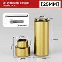 Extended Anti Blocking Mold Head PPR Hot Melt Machine Mold Head PPR Pipe Special Long Hot Melt Hot Melt Head Non Smashing Wall