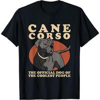 „Cane Corso“ šauniausio šuns savininko šuo „Cane Corso“ unisex marškinėliai S juoda