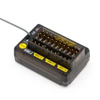 FLYSKY FGr12B 2.4GHz 12 kanalų imtuvas PWM PPM Ibus, skirtas AFHDS3 siųstuvams, RF moduliai PL18/ NB4 /NB4 juoda