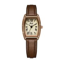 New Barrel-shaped Niche Women's Watch, Fashionable and Simple Belt Watch, Student Casual Quartz Watch
